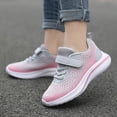 thumbnail image 2 of REDARER Kids' Breathable Running Shoes - Lightweight Mesh Sneakers with Color Block for Boys & Girls,Color:Q10 Grey,Size:9.5-10 Years, 2 of 9