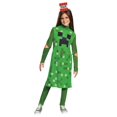 thumbnail image 1 of Minecraft Girls Creeper Classic Costume, 1 of 2