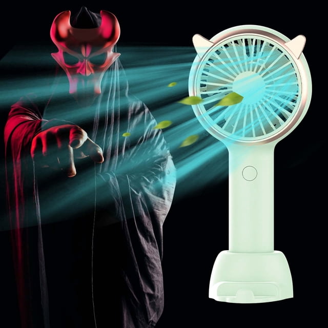 Yhmxh Fan-Desk Fan Portable Fan Box Fan Mini Fan 2025 Fan Cute Handheld Small Fan Mini Portable USB Rechargeable Student Dormitory Small fan