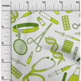 thumbnail image 2 of oneOone Viscose Chiffon Light Green Fabric Tool Fabric For Sewing Printed Craft Fabric By The Yard 42 Inch Wide, 2 of 4