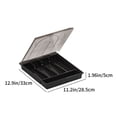 thumbnail image 3 of Dvkptbk Polycarbonate Storage Cutlery Organizer Cutlery Organizer with Lid Drawer Tabletop Cutlery Tray Outdoor Cutlery Organizer Organization and Storage, 3 of 6