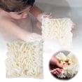 thumbnail image 1 of Bathroom Products Shower Loofah With Drawstring Soap Holder & Maker Soft Scrubbing Sponge For Rich And Back Scrubbing, 1 of 6