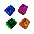 thumbnail image 3 of Plastic Color Transparent Pencil Sharpener Geometric Double Hole Sketch Pencil Sharpener Manual Pencil Sharpener, 3 of 6