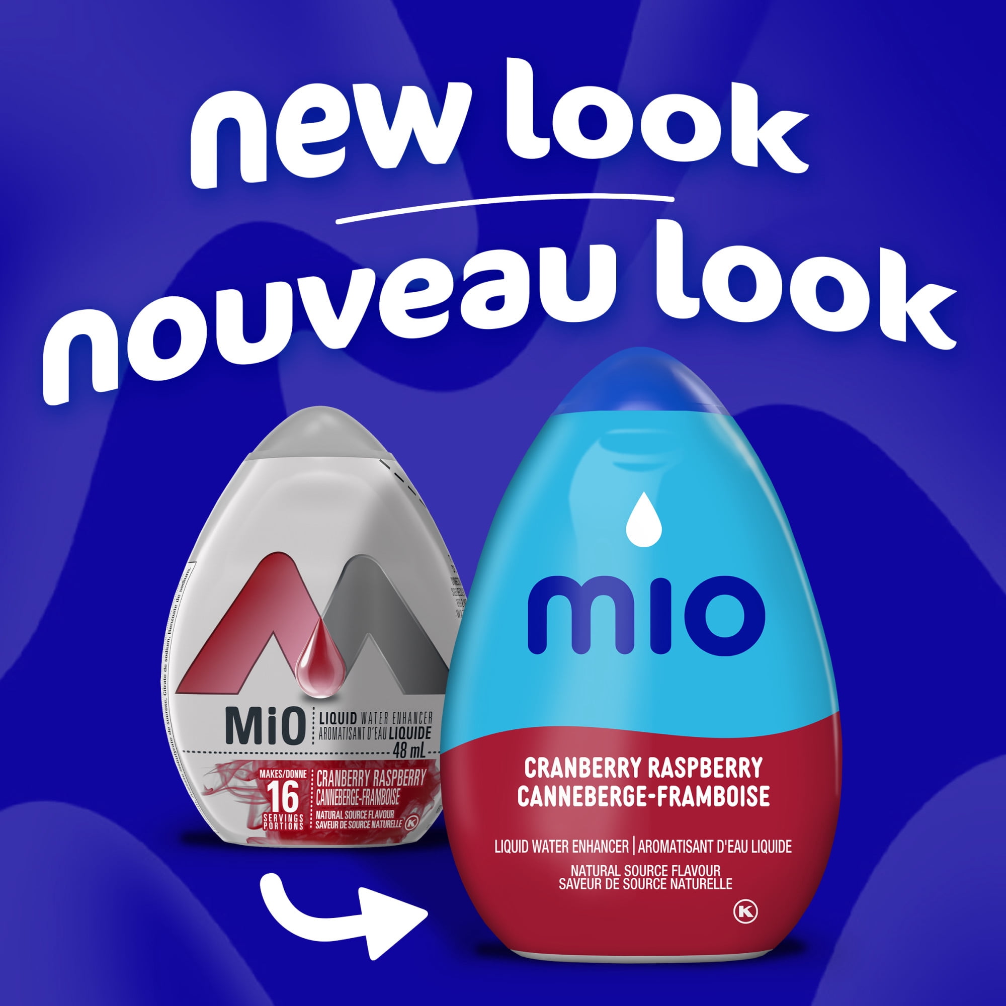 Mio Cranberry Raspberry Liquid Water Enhancer, 48 ml Bottle