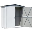thumbnail image 4 of Spacemaker Patio Shed, 6x3, Flute Grey and Anthracite, 4 of 8