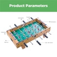 thumbnail image 2 of stanreset Football Table Games Table Top Foosball Family Fun Game Football Soccer Indoor Game Tabletop Soccer Game Desktop, 2 of 6