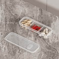 thumbnail image 2 of Yhmxh Food Storage Containers with Lids, Microwave Safe 3 Compartments Bento Lunch Snack Boxes with Air Holes, Multi-functional Fridge Organizer Case to Keep Fruits, Vegetables, Meat, Fish Fresh, 2 of 7