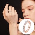 thumbnail image 1 of EGNMCR Rings Exquisite set diamond ring fashion versatile female accessories ring ring, 1 of 9