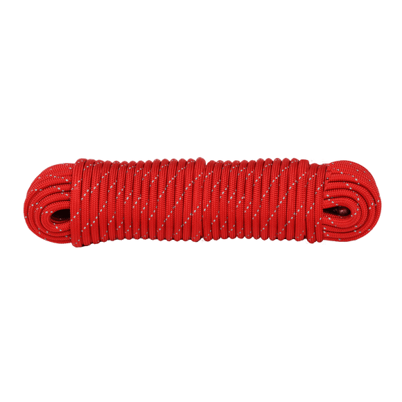 Corde Para Tinder Paracord de Coghlan - Corde pour allumer le feu - Corde orange réfléchissante - 50'