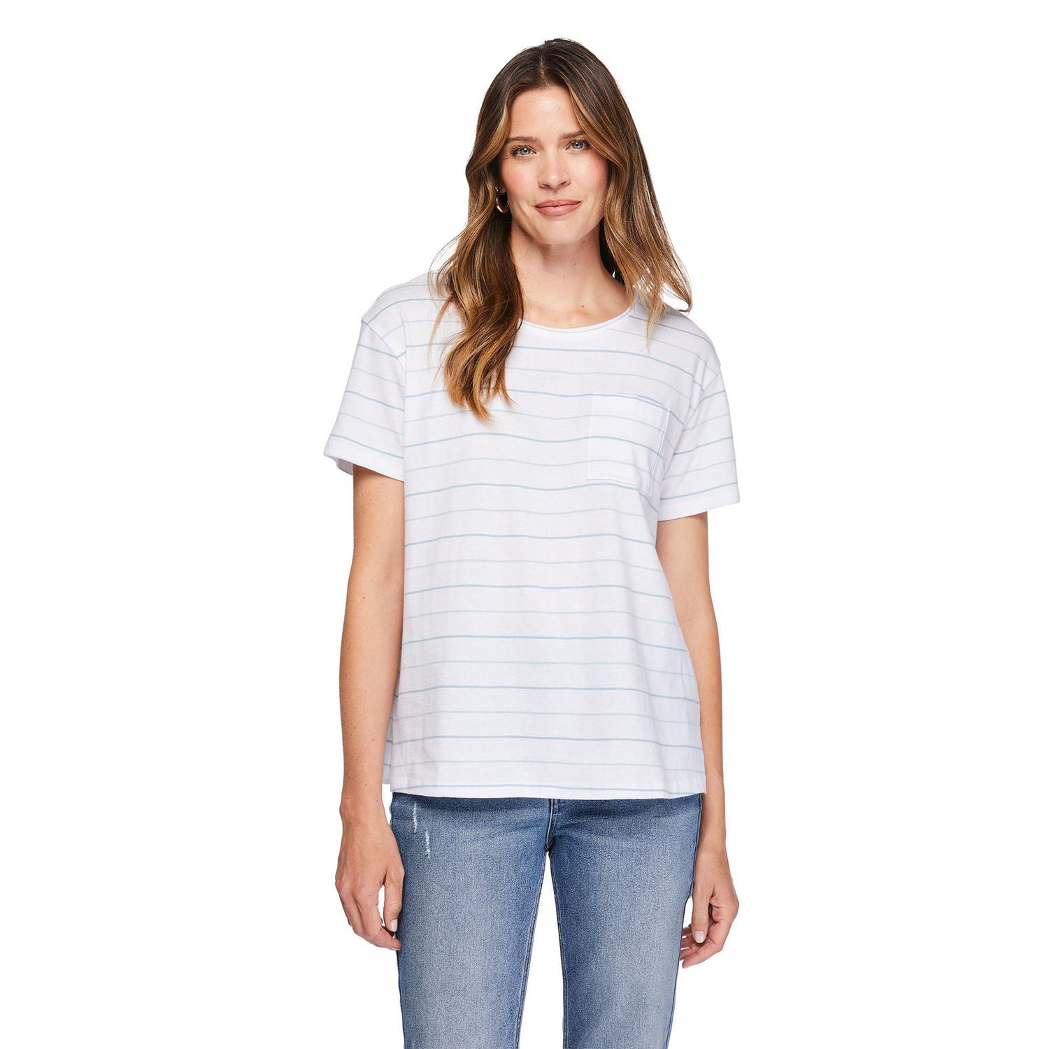 T-shirt à pochette George pour femmes