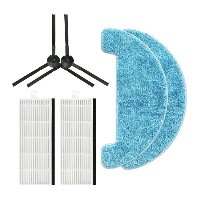 Compatible With NR15 / Danhui NR15 Robot Vacuum Cleaner Main Brush Side Brush Hepa Filter Mop Cloth Rag Replacement Spare Parts