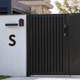 thumbnail image 4 of Big Savings! Three-Dimensional Iron Art Number Sign, House Number Metal Letters, Wall-Mounted Home Address Sign with Screws for Outdoor and Indoor Use, 4 of 5