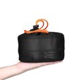thumbnail image 3 of Tignapoo Portable Camping Cookware Set with Stove and Teapot - Lightweight Outdoor Cooking Gear for Hiking and Picnics, Available in Green, Black, and Orange, 3 of 6