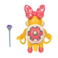 thumbnail image 2 of Figurine Super Mario de 4 pouces - Webdy Koopa avec baguette, 2 of 6