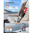 thumbnail image 2 of AstroAI Car Vacuum Cleaner, Portable Cyclone Handheld Vacuum, Dustbuster Quick Cleaner for Home, Car Cleaning, 2 of 9
