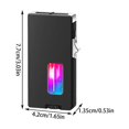 thumbnail image 1 of Butane Lighter Refill 7.7 × 4.2 × 1.35Cm Refillable Butane Lighters with Adjustable Output Control for Outdoor Use Men’S Gifts, 1 of 6