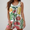 thumbnail image 3 of UPPADA Two Piece Tankini Swimsuits for Women High Waisted 2 Piece Bathing Suits Floral Print Tankini Set Tummy Control Modest Swimwear for Holiday Tankini Teens White,L, 3 of 6