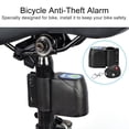 thumbnail image 3 of TOPINCN Anti-theft Bike Lock Cycling Security Lock Wireless Remote Control Vibration Bicycle Alarm, Bicycle Alarm Lock, Bike Lock, 3 of 8