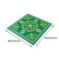 thumbnail image 1 of Meitianfacai Mahjong Mat Reduction Mahjongg Table Mat Mahjong Accessories Tablecloth Game Poker Domino Game Game Mat For Card Board And Tile Games 80x80cm, 1 of 5