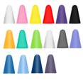 thumbnail image 3 of 10 Pièces Plume Bouchons Professionnel Résistant aux Rayures Capacité Muette Stylo Couvercle Haute Sensibilité Facile Tablette Drk Bleu, 3 of 7