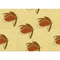 thumbnail image 1 of Ahgly Company Machine Washable Indoor Rectangle Transitional Cinnamon Brown Area Rugs, 7' x 10', 1 of 7