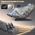 thumbnail image 2 of COSTWAY Relaxation48 Full Body Zero Gravity Massage Chair, SL Track Massage Recliner w/Airbags, Back & Waist Heater, Foot Rollers, Voice Control, Auto Shoulder Scan, 2 of 10