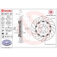 thumbnail image 2 of Brembo Rotor de Frein 08947723C02 Ventilé Croisé; Design en une Pièce; Motif de Boulon de Roue 5 x 112 Millimètres; Diamètre Intérieur de Chapeau 133 Millimètres; Diamètre de Moyeu 68 Millimètres, 2 of 2