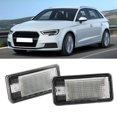 thumbnail image 4 of License Lamp  Led License Light  Led License Lamp  License Lamp For E36 2pcs 3W 12V LED Beads License Plate LED Light Lamp For  A3, 4 of 8