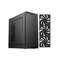 thumbnail image 1 of DIYPC DIY-S05-BK Black USB3.0 Steel ATX Mid Tower Computer Case, 3 x120mm Black Fan (2 x front, 1x Rear Pre-Installed), 1 of 8