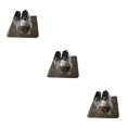 thumbnail image 1 of Decodeary Wall Mounted Holder Brush Broom Hanger Storages Rack Kitchen Organizer Clean Black 9*9cm 3Set, 1 of 6