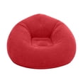 thumbnail image 1 of Prime Day Deals Flocking PVC Inflatable Sofa Portable Inflatable Lounger for Camping & Beach Inflatable Couch for Indoor and Outdoor Camping Couch Inflatable Flocking Couch, 1 of 9