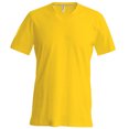 thumbnail image 1 of Kariban Mens Short Sleeve V Neck Slim Fit T-Shirt, 1 of 2