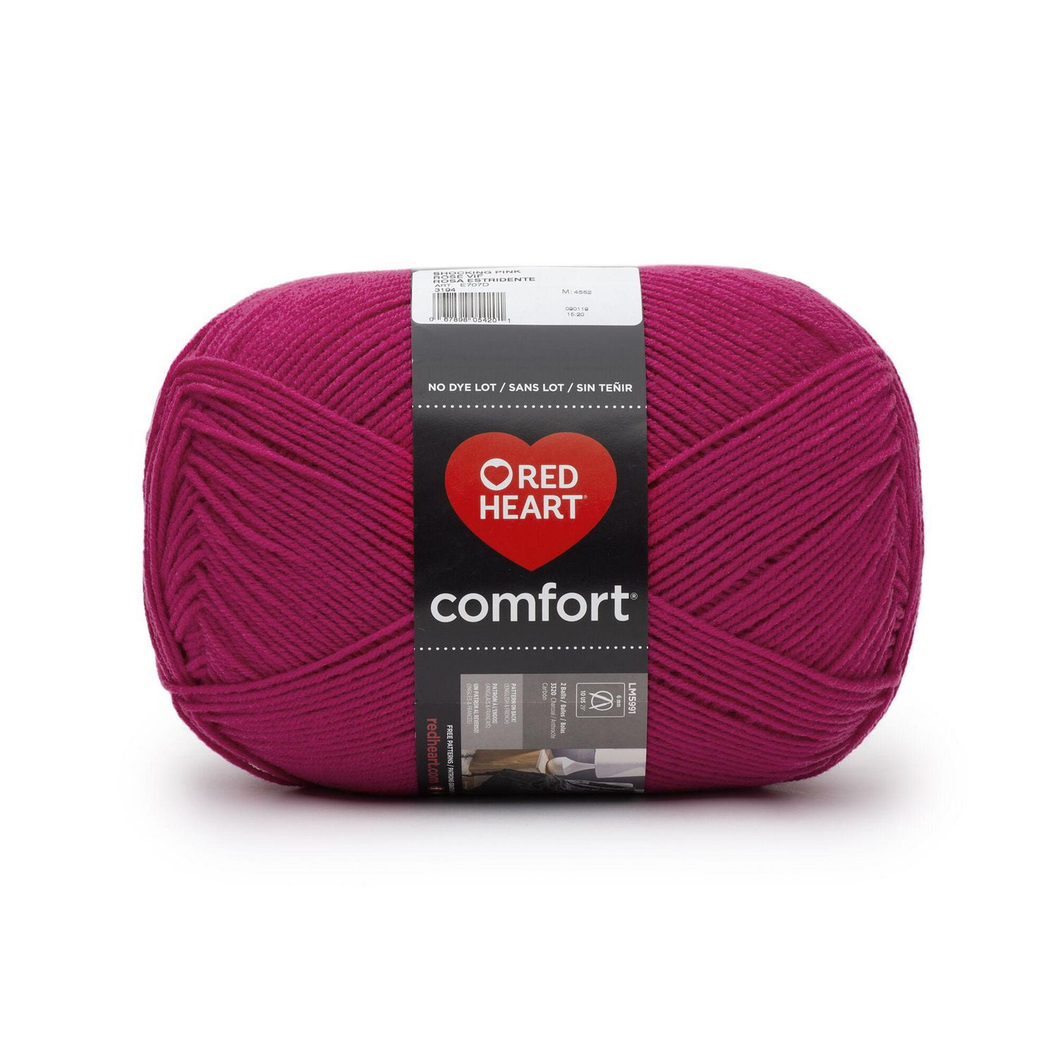 Red Heart® Fil Comfort®, Solide, Acrylique #4 Moyen, 16oz/454g, 867 Yards