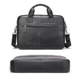 thumbnail image 4 of Bag Mens Briefcase Laptop Bag Shoulder Satchel Bag Waterproof Notebook Black, 4 of 8