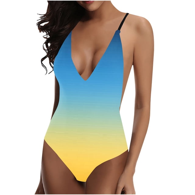 Birdeem Women Fasion Bikini Print Strappy Back Set Swimsuits Plus Size Bathing Suits Tankinis Swimwear