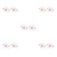 thumbnail image 2 of mmirethe 2 Pcs Pinces à Chaussures de Mariage Bijoux Robe de Fête pour Mariée Accessoires Chapeau Type A 5Ensemble, 2 of 6