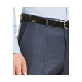 thumbnail image 5 of Hugo Pantalon de Costume à Carreaux Bleu Foncé/rouille Coupe Moderne pour Hommes, 5 of 5