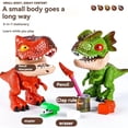 thumbnail image 4 of Product Category Craft & Stationery | Product Title 5 In 1 Dinosaur Stationery Set for Kids Includes Pencil Sharpener Eraser Flexible Ruler Stapler Dinosaur Model Theme Stationery, 4 of 7