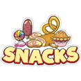 thumbnail image 1 of SignMission D-DC-16 Snacks19 16 in. Snacks Decal Concession Stand Food Truck Sticker, 1 of 1