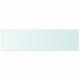 thumbnail image 2 of vidaXL Shelves 2 pcs Panel Glass Clear 90x25 cm, 2 of 2