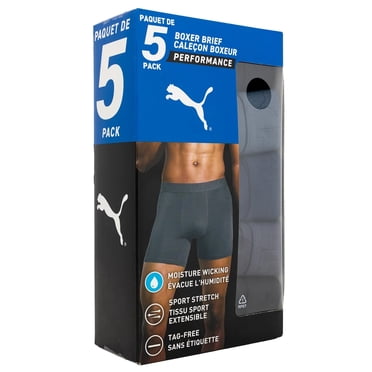 Puma Men’s Active Boxer 5-pack (Medium)