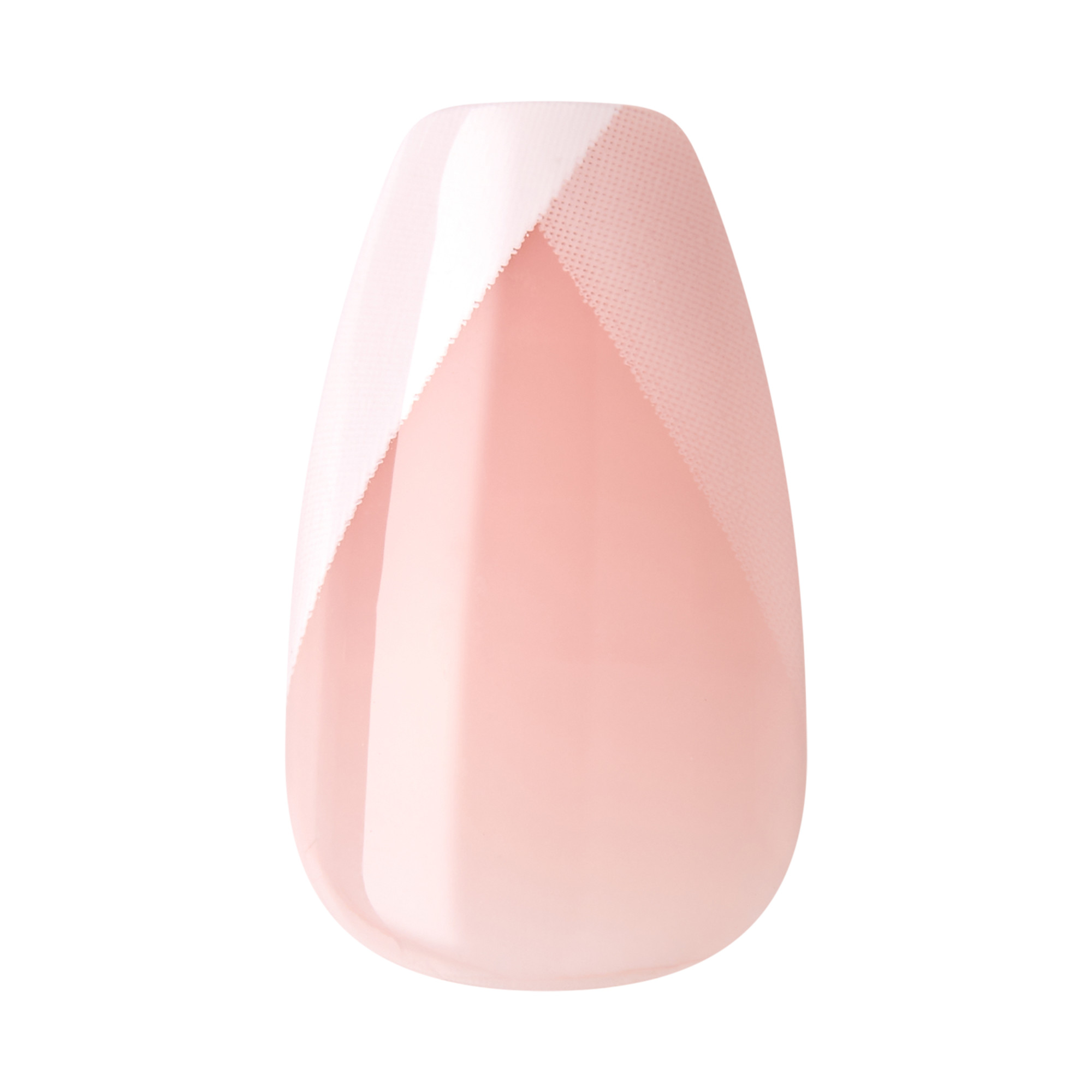 KISS imPRESS Nails - Glimpse, White, Coffin, Medium