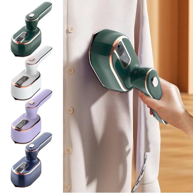 Handheld Steam Iron & Garment Steamer 2-in-1 | 1000W Fast Heating | 100ml Water Tank | Compact Travel Iron for Clothes | Wrinkle Remover for All Fabrics