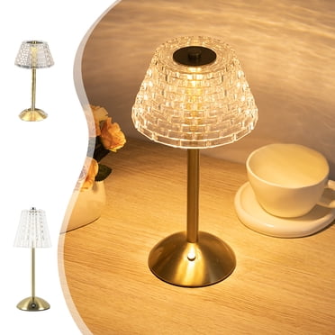 Xihbxyly Bedside Lamps Crystal Desk Lamp Table Lamps Bedroom Patio Terrace Led Lamps Bar Table Lamps Desk Lamps Night Lamps Restaurant Clear Bar Table Lamps Concise Table Lamps Desk Lamp