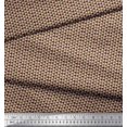 thumbnail image 3 of Soimoi Moss Tissu Georgette Triangle Petit Tissu Imprimé 1 Yard 42 Pouces de Large, 3 of 3