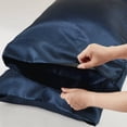 thumbnail image 3 of Ensemble de draps en satin Madison Park Essentials, 3 of 9