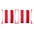 thumbnail image 1 of Outdoor Square Cushion 18in - Aqua Cabana (2 Pack), 1 of 5