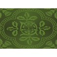 thumbnail image 1 of Ahgly Company Machine Washable Indoor Rectangle Transitional Dark Forest Green Area Rugs, 2' x 4', 1 of 7