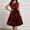 Red Womens Dresses, variant on Summer Weekly Deal Iumwxz V-Neck Sleeveless Dresses for Lady Tunic Business Casual Formal Long Dresses Trendy Graphic Dress Formal Dresses for Women Comfy Dresses for Holiday Gifts