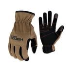 Hyper Tough Utility Gants de travail, Canvas de canard - Grande, 1 couple, CHT88981-24
